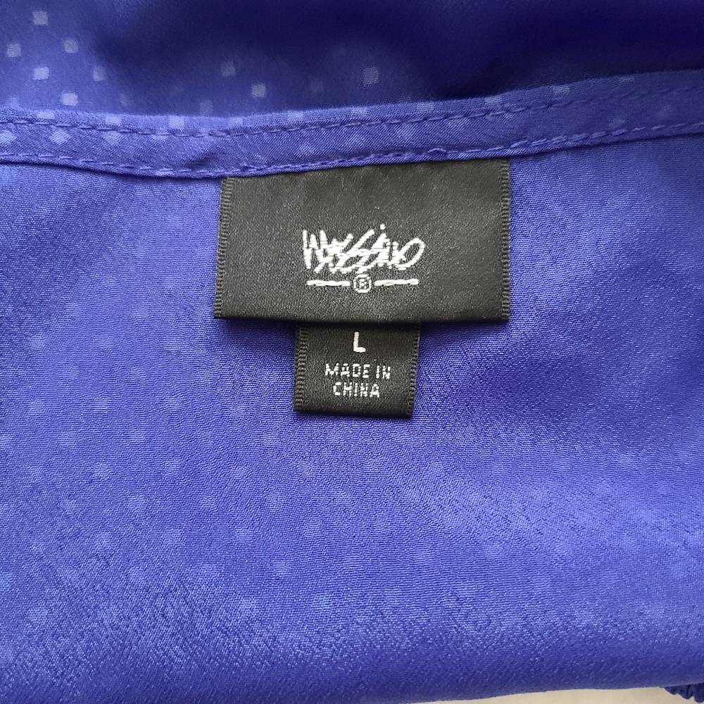 Mossimo Flutter sleeve top size large - Picture 3 of 4